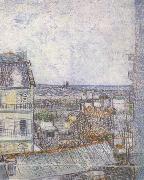 Vincent Van Gogh, View of Paris from Vincent's Room in the Rue Lepic (nn04)